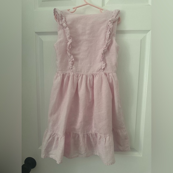 Gymboree Light Pink Ruffle Button Dress - Picture 3 of 4